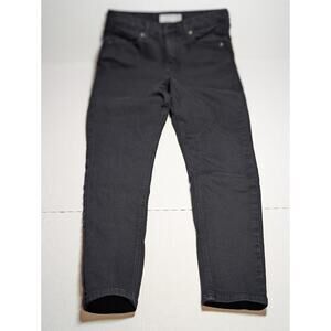 Great Condition Like New Topshop Jamie high rise skinny jeans in black Size 30